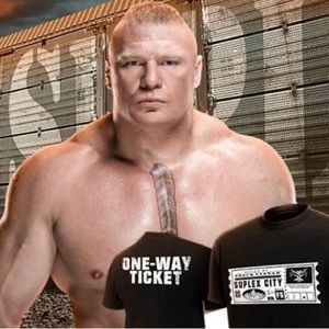 Wrestle Mania 33 Brock Lesner “One Way Ticket” Orlando Florida |Size XXL
